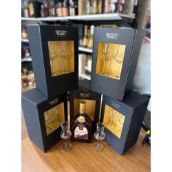 Medena brandy with Honey Lux with glasses 700 ml