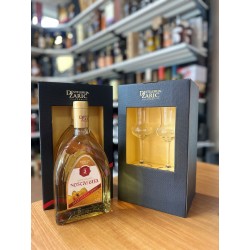 Distillery Zaric Quince brandy Lux with glasses 700 ml