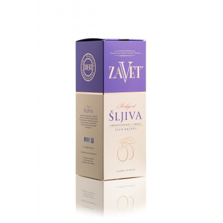 ZAVET  Sljiva Plum brandy 700ml  Classsic
