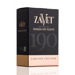 ZAVET 190 Sljiva Limited Edition 750ml