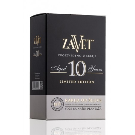 ZAVET  Sljiva Plum brandy 700ml  10y.o