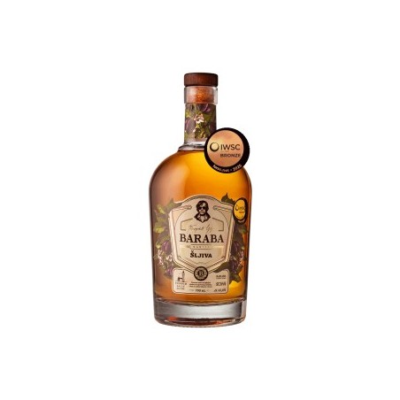 BARABA  Sljiva plum brandy  brandy 700ml GIFT BOX