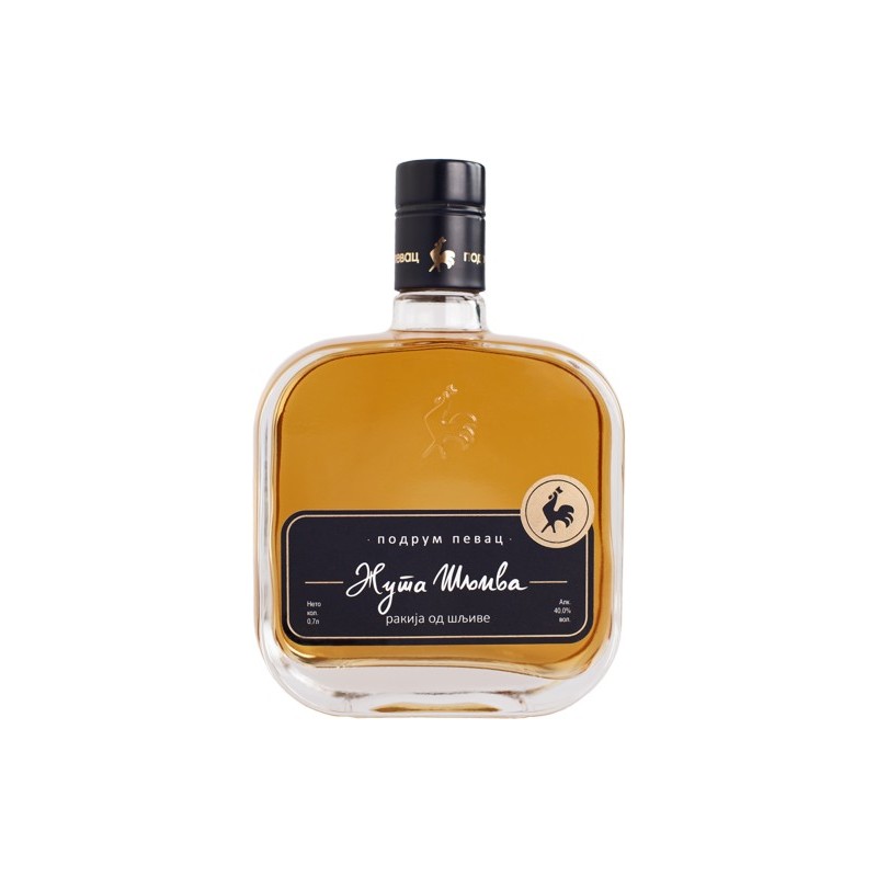 Pevac  plum brandy 700ml 5y.o