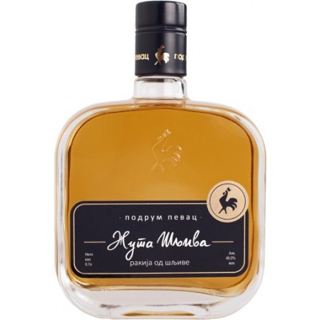 Pevac  plum brandy 700ml 5y.o