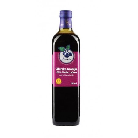 Aronia 100 cold pressed juice 750ml
