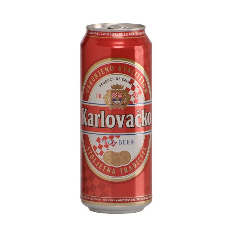 Karlovacko beer CAN 0.5 x 24
