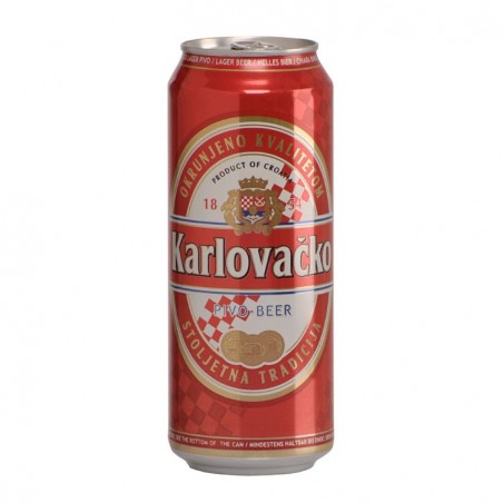 Karlovacko beer CAN 0.5 x 24