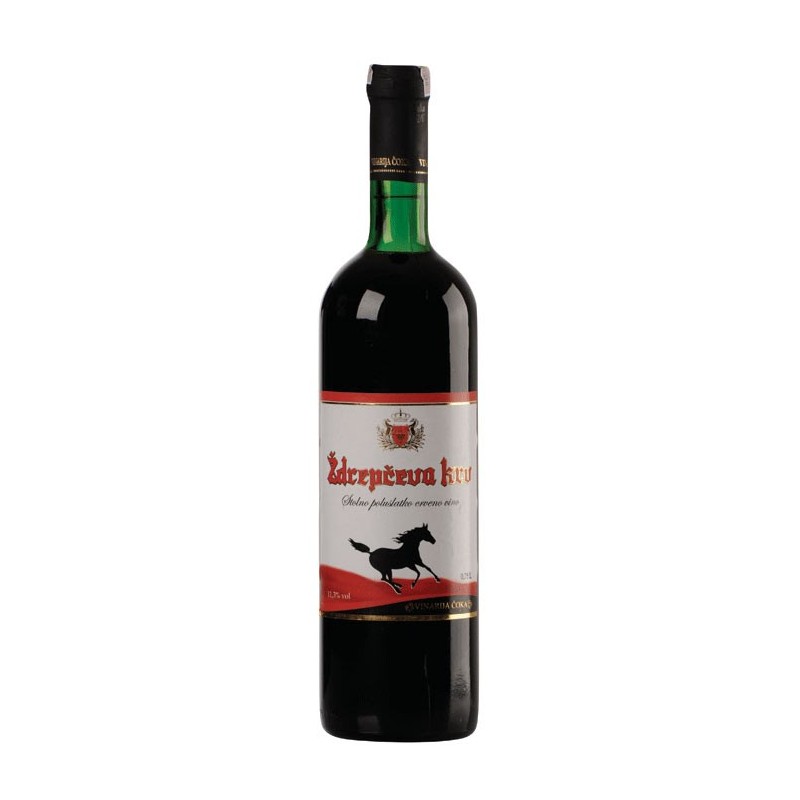 Zdrepceva krv red wine 750 mlx6