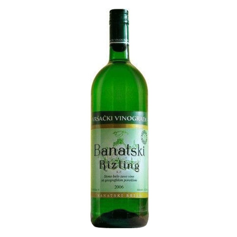 Banatski Rizling white wine 1Lx6