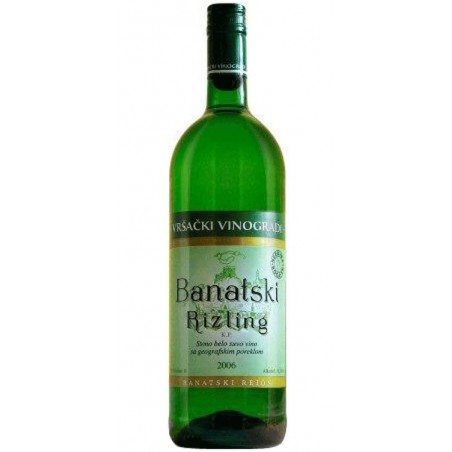 Banatski Rizling white wine 1Lx6