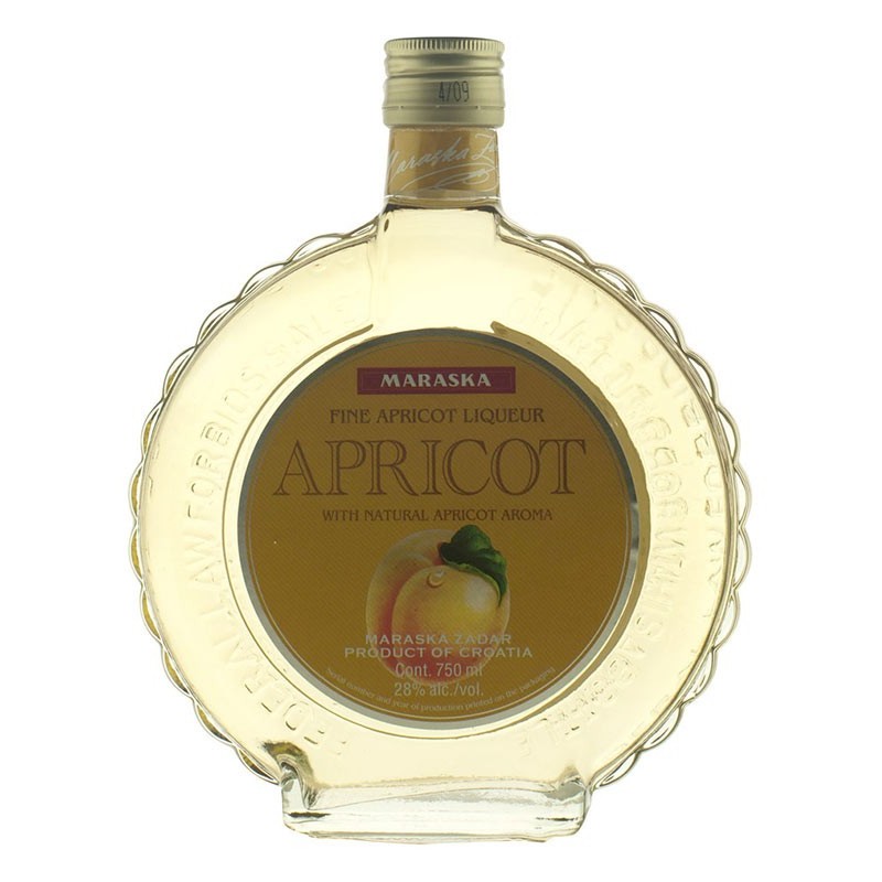 Maraska Apricot brandy 750 ml FLASK