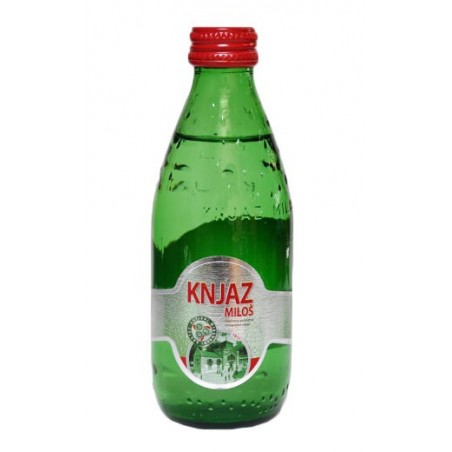 Knjaz Milos mineral water 250 ml x 24 glass