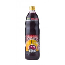 Fructal Sour Cherry syrup 1 L x 6