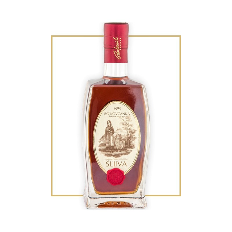 Bojkovcanka Premium Sljiva Plum  brandy 10 y.o