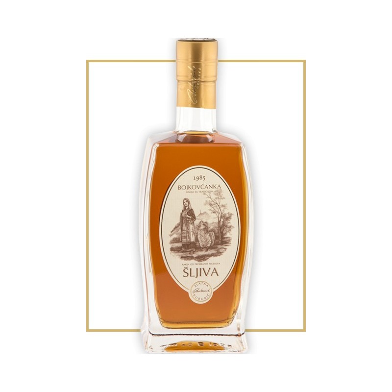 Bojkovcanka Zlatna Sljiva Plum brandy 5 y.o