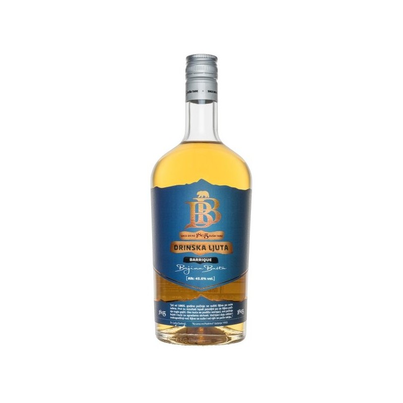 BB Klekovaca Drinska Ljuta Sljivovica 1000ml Barrique