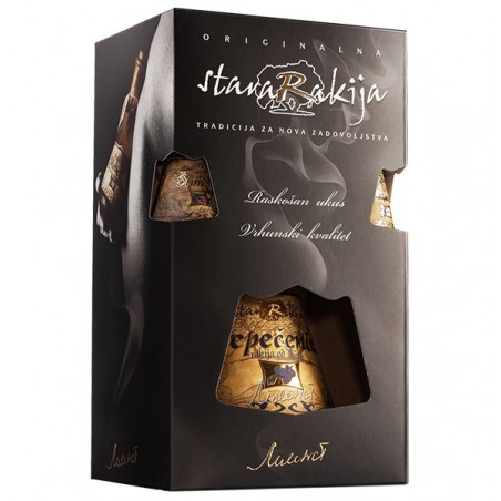 "Stara Rakija" Sljivovica Plum brandy 500ml+50ml+50ml