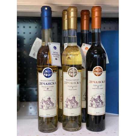Manastir Decani  Plum brandy 500 ml