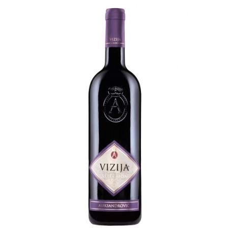 Vinarija Aleksandrovic Vizija red  wine 750ml