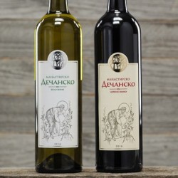 Manastir Dečani White Wine 0,75l Alc. 13,5%