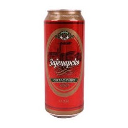 Zajecarsko beer 500mlx24 CAN