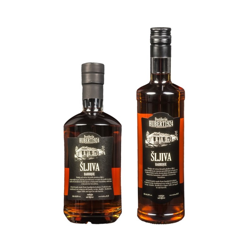 Hubert 1942 Plum brandy  700ml  Barrique