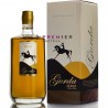 Podrum Pevac Zlatni Pevac Quince  brandy  700ml with 23 carat golden leaves
