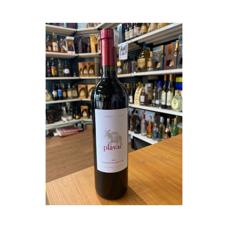 Dingac Plavac red wine 750ml