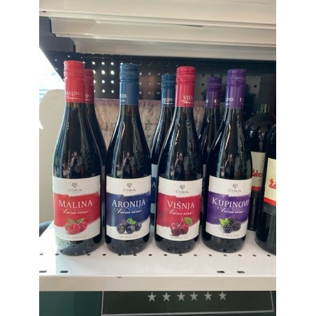 Fruit flavors  red wine 750 mlx6