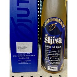 JUTRA  Suvoborska 2008 plum brandy 0.7 L gift box