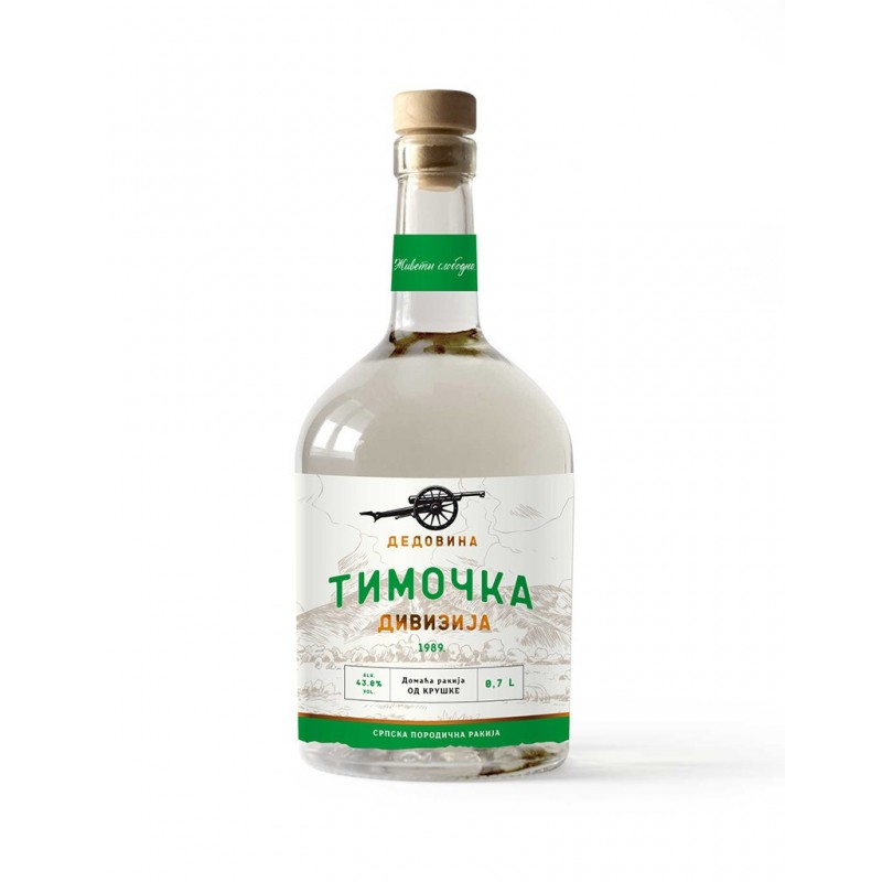 Dedovina  Timocka  Vilijamovka Pear brandy 700ml