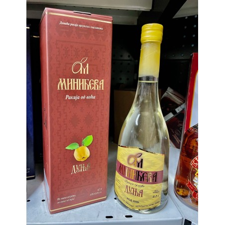 Miniceva  Dunja Quince  brandy 700ml  Y2009