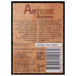 Badel Antique Pelinkovac  700ml Gift Glasses