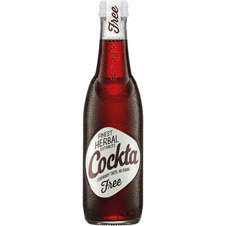 Cockta ZERO 275ml x 24 glass NEW