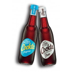 Cockta ZERO 275ml x 24 glass NEW