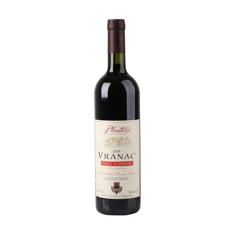 Vranac Pro Corde red wine 750mlx6