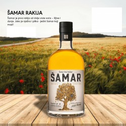 Šamar   Plum&Quince brandy 700 ml